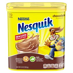 1 - Nesquik Powder Chocolate - 9.3 oz. (Pack of 12) - BOX: 