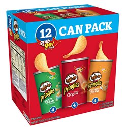21636 - Pringles Grab Go! Variety Pack - 12ct - BOX: 12