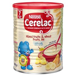 22379 - Nestle Cerelac Mixed Fruits & Wheat Fruits With Milk - 400g - BOX: 24 Units