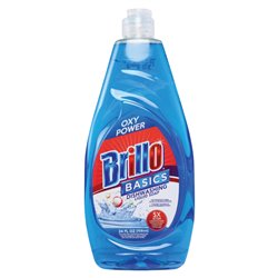 22426 - Brillo Basics Dishwashing Liquid, Oxy Power - 24 fl. oz. - BOX: 12 Units