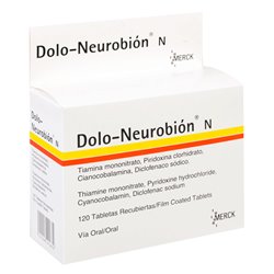 22428 - Dolo Neurobion N Tablets - 120 ct - BOX: 