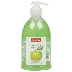 22513 - Panrosa Antibacterial Hand Soap, Green Apple - 16.9 oz. - BOX: 12 Units