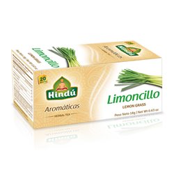 22550 - Hindu Tea Limoncillo - 20ct - BOX: 12 Unit
