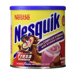 15032 - Nesquik Powder Strawberry - 14.1 oz. - BOX: 12 Units