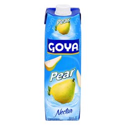 19628 - Goya Nectar Pear - 33.8 fl. oz. (Case of 12) - BOX: 12 Bottles