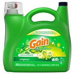 20405 - Gain Liquid Laundry Detergent, Original - 200 fl. oz. (Case of 2) - BOX: 2 Units
