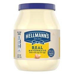 15159 - Hellmann's Mayonnaise - 64 oz. - BOX: 6 Units