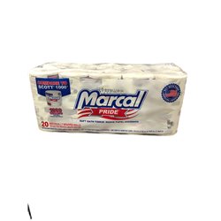 21354 - Marcal Bath Tissue - 20 Rolls - BOX: 15 Rolls
