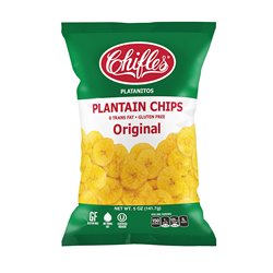 24611 - Chifles Plantain Chips (Platanitos), 5oz. - BOX: 24 Units